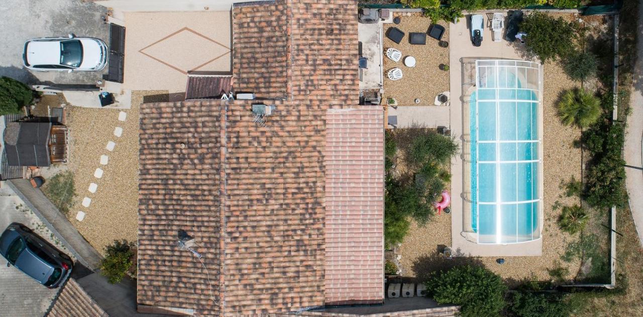 Philippe & Marie, A Louer Petite Chambre Chez L'Habitant Avec Terrasse Dans Villa, Au Pied Du Luberon 쿠쿠론 외부 사진